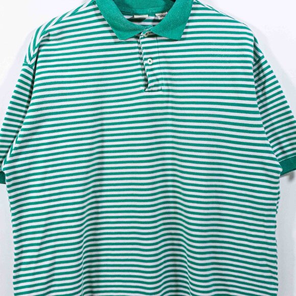 GAP Striped Surf Skate Polo Shirt Large VTG 90s Y2K Streetwear - Picture 3 of 5
